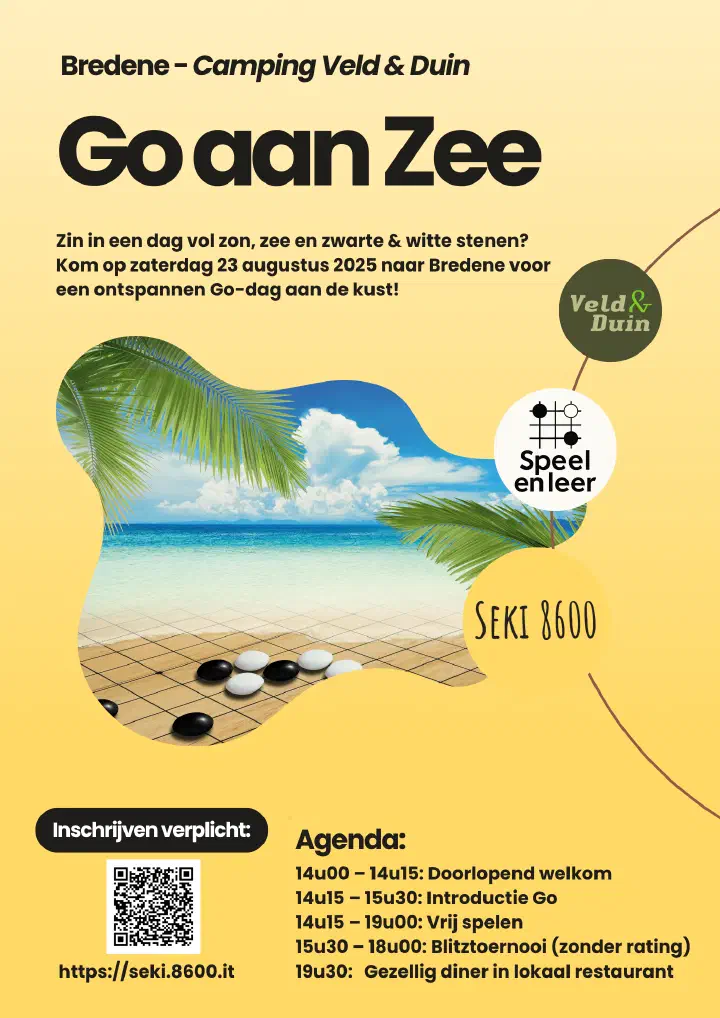 Flyer 'Go aan zee'
